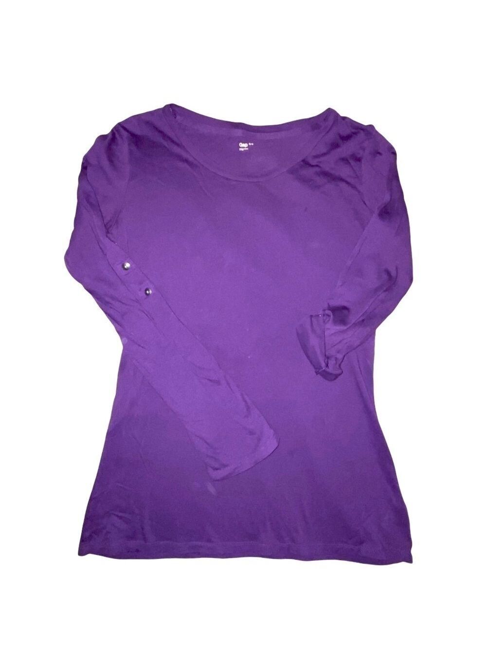 🎈$5 add on. GAP Roll up sleeve long sleeve T shirt